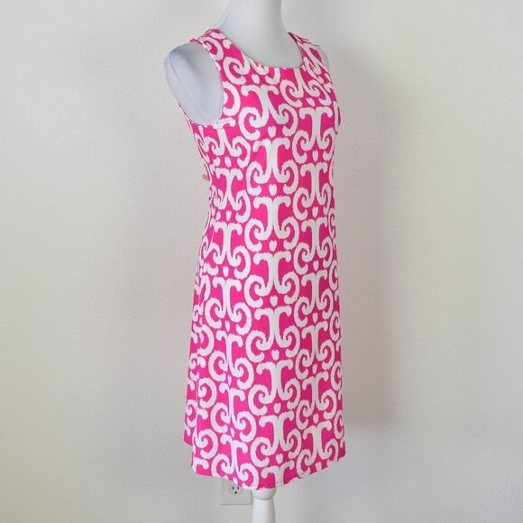 Jude Connally Beth Printed Shift Dress - M - Picture 5 of 8